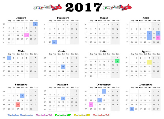 calendario 2017