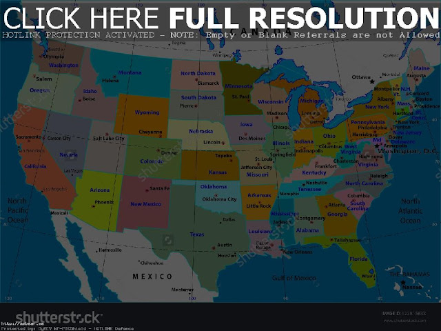 Show Map Of United States With Cities 