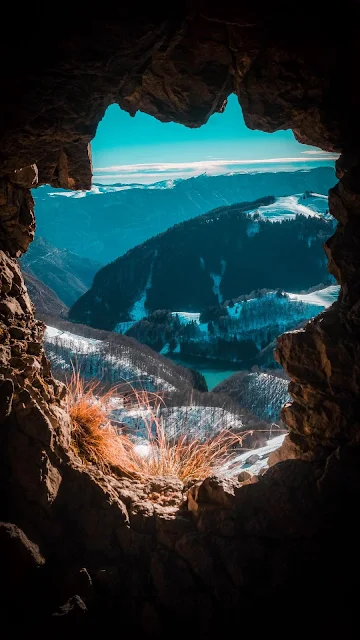 HD Wallpaper Cave, Mountains, Landscape, Horizon