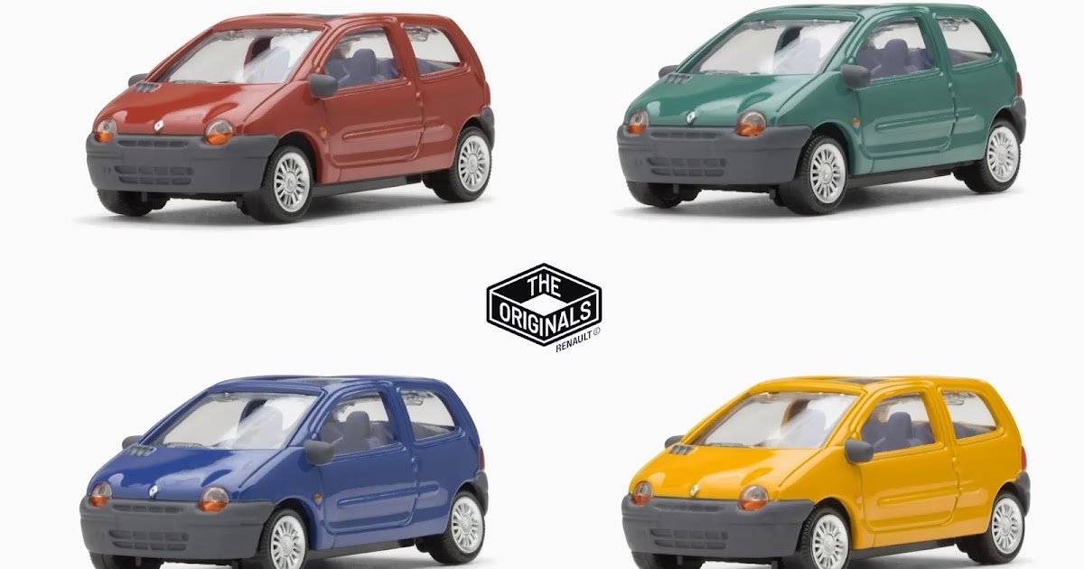 REN7 VOITURE 1/43 NOREV dealer pack : RENAULT TWINGO III rouge