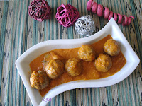 Albóndigas con champiñones en salsa