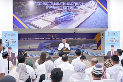 95% of Land Registration Targets Achieved in Central Sulawesi, Deputy Minister Ossy Praises Collaborative Efforts