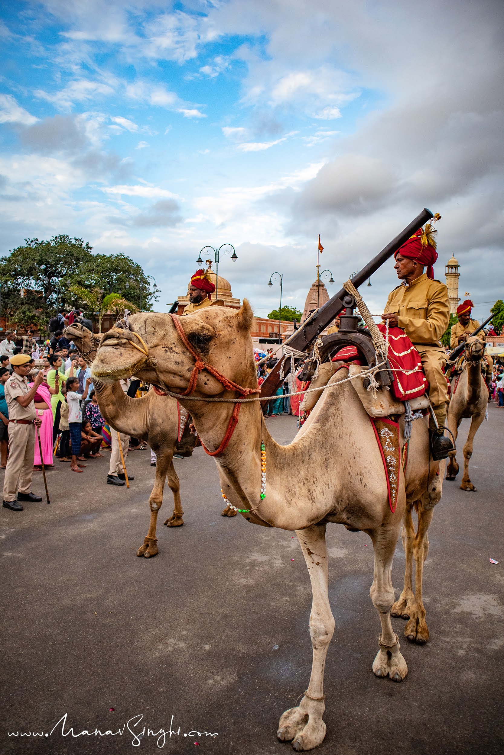 Teej Festival Jaipur Rajasthan 2022 Army Camels