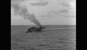 HMS Barham explodes 25 November 1941 worldwartwo.filminspector.com