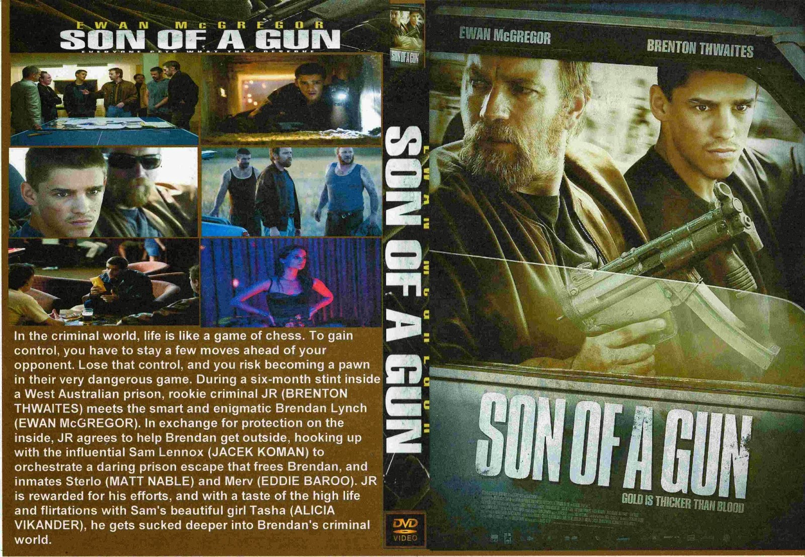 Son Of A Gun (2014)  Cover Movie