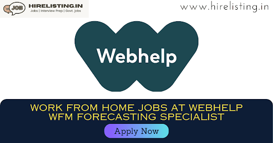 Work From home Jobs at Webhelp Logo