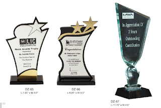 wholesale supplier of promotional corporate trophies, wooden trophies at wholesale price in india. 