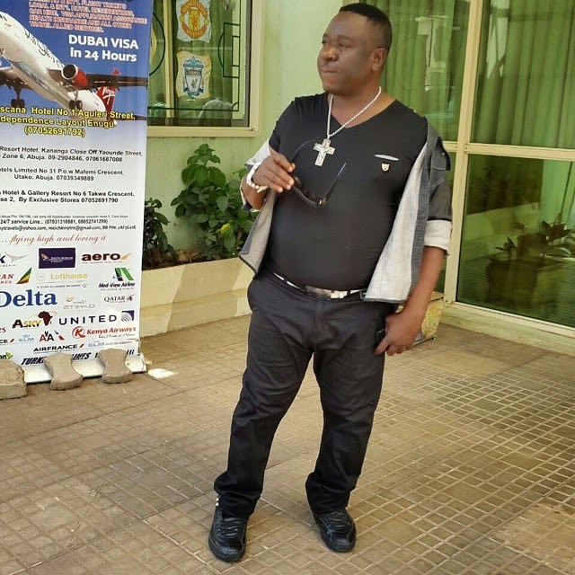 Wow!! Meet John Okafor (Mr. Ibu) And His Beautiful Wife