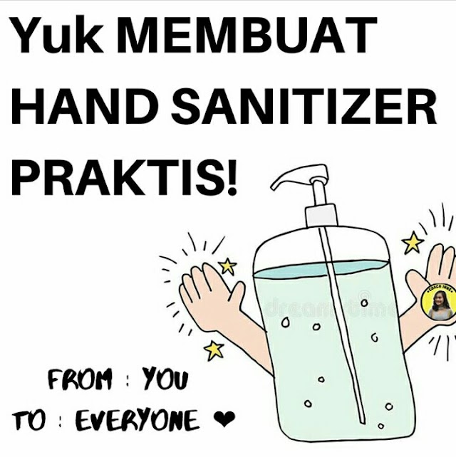 Cara Membuat Hand Sanitizer Praktis