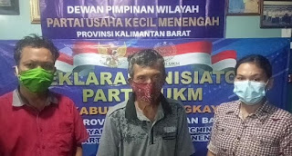 Deklarasi Inisiator Partai UKM DPD Kabupaten Bengkayang 2021