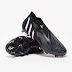 Sepatu Bola Adidas Predator Edge+ FG Core Black White Vivid Red 258119