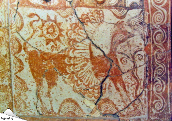 ミノア文明・パライカストロ遺跡・ラルナックス陶棺 Griffin of Minoan Larnax, Plaikastro／©legend ej
