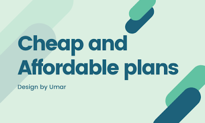 Cheap and Affordable plans