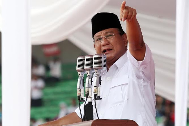 Prabowo : Banyak Orang Kafir Dan Asing Yang Takut Bila Saya Jadi Presiden