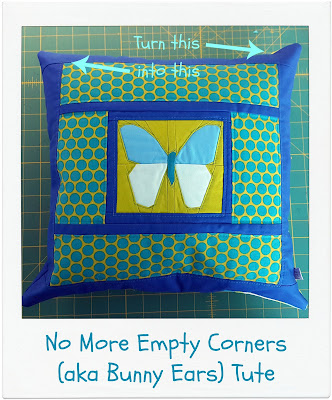 No More Empty Corners (aka Bunny Ears) Tute by www.madebyChrissieD.com