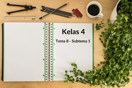 Soal Kelas 4 Tema 8  Subtema 1