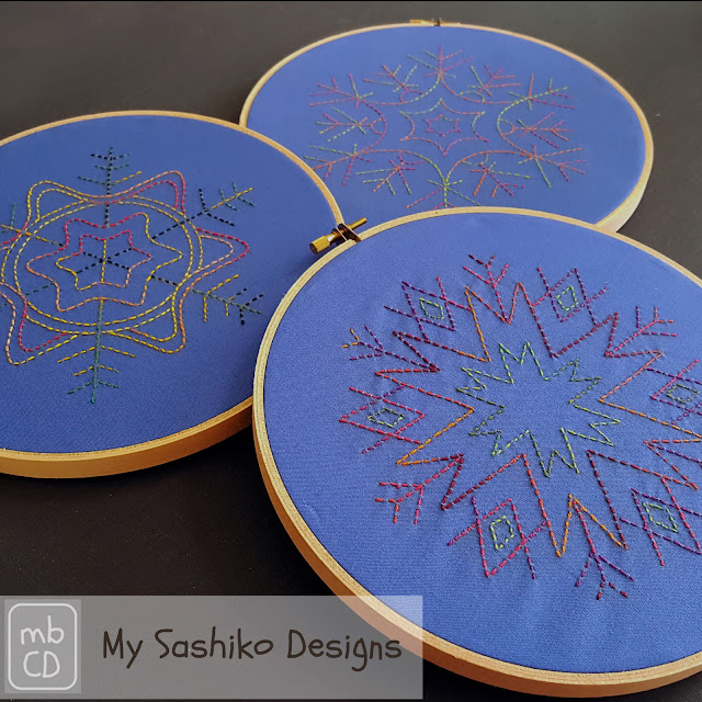 My Sashiko Designs by www.madebyChrissieD.com