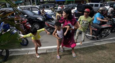 Foto Gempa Bumi Terkini di Aceh 11 april 2012