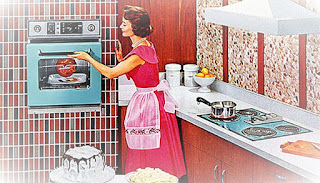 Typical 1950's housewife.