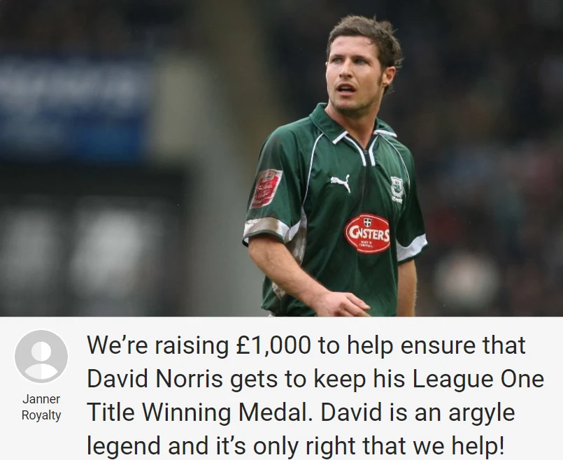 Fans rush to help EFL cult hero forced to put title medal up for sale