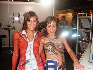 Artists Body Painting Women