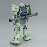 Bandai MG 1/100 MS-06F Zaku II ver 2.0 English Manual and Color Guide