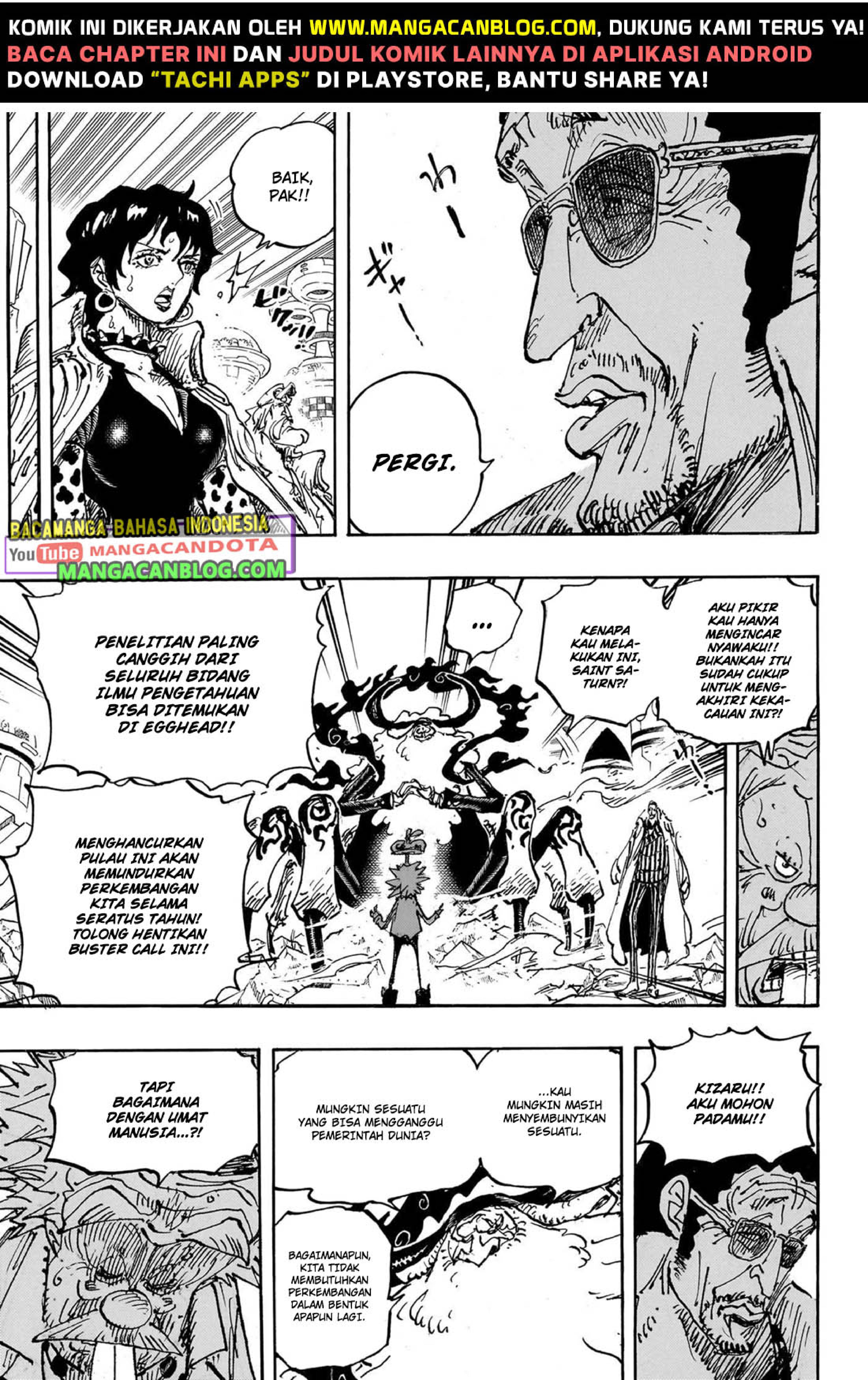 Manga One Piece Chapter 1105 Bahasa Indonesia