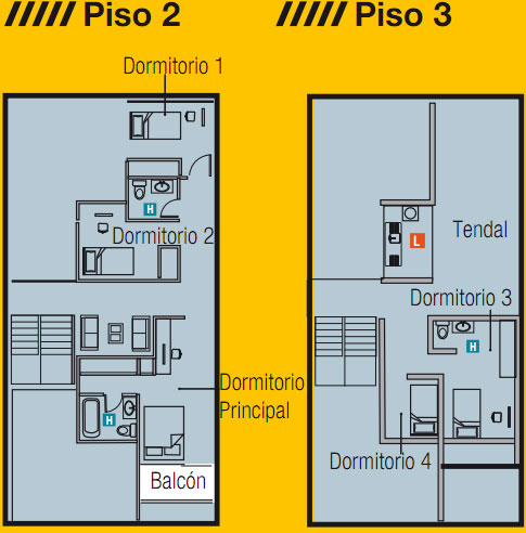 PLANOS DE VIVIENDA DE 3 PISOS 8X16M by planosdecasas10.blogspot.com