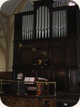 Organist in Port Chalmers church