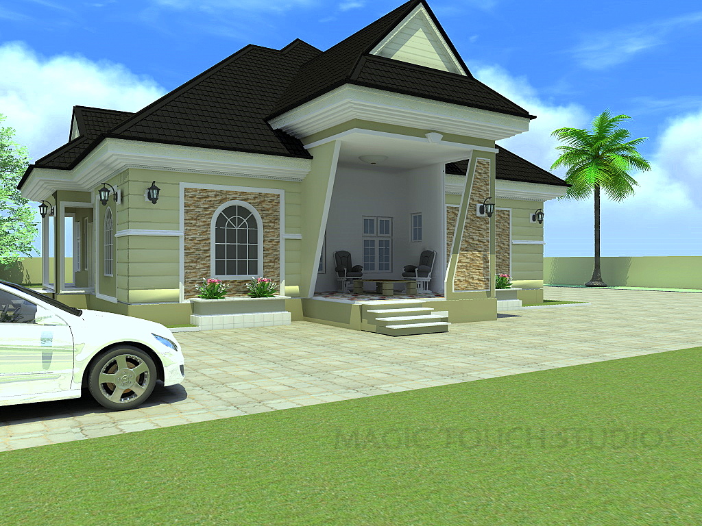 6 Bedroom Bungalow  House  Plans  In Nigeria 