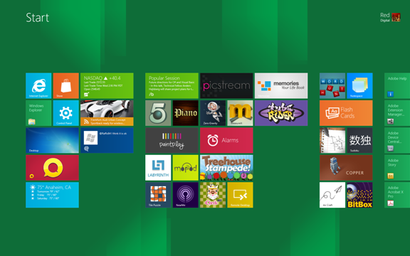 Windows 8 METRO