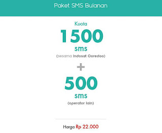 Paket sms bulanan