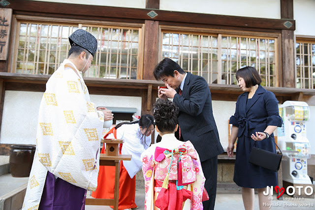 伊太祁曽神社での七五三出張撮影