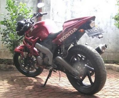 Honda Tiger Red Modification