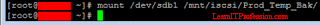 setup iscsi target on linux