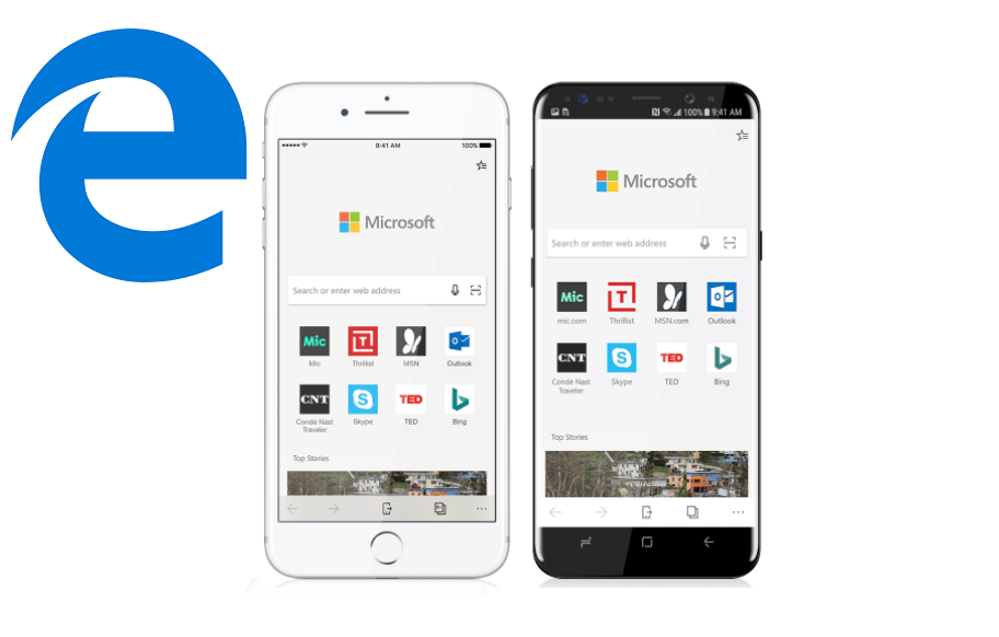 Microsoft Edge browser now available for Android and iOS