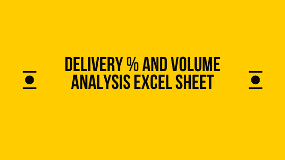 Delivery percentage excel sheet 