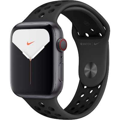 Here's the way the Nike Apple Watch Series 5 sticks out