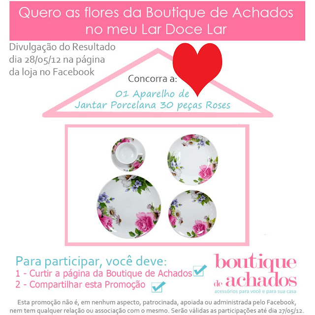 boutique de achados no facebook, loja virtual de decoração