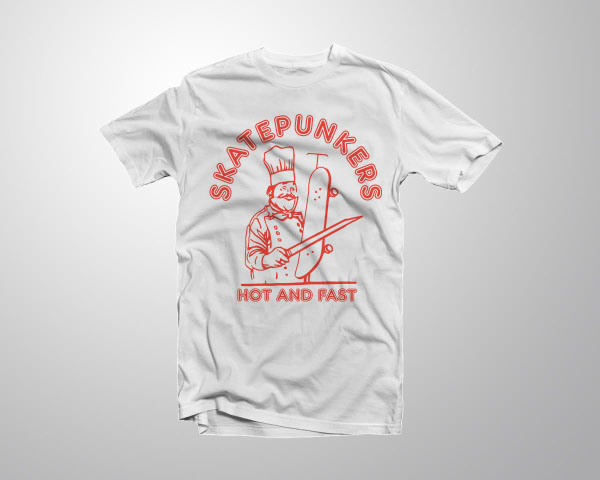 Skatepunkers Hot & Fast t-shirt