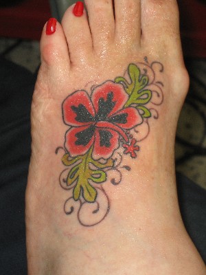 Foot Tattoos Designs Flower Tattoos Foot Tattoo Designs For Women