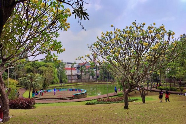 The beauty of the "Taman Bambu"