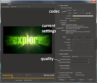   Final Output Settings for Video Compression