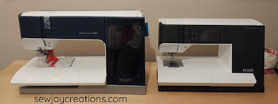 two PFAFF sewing machines