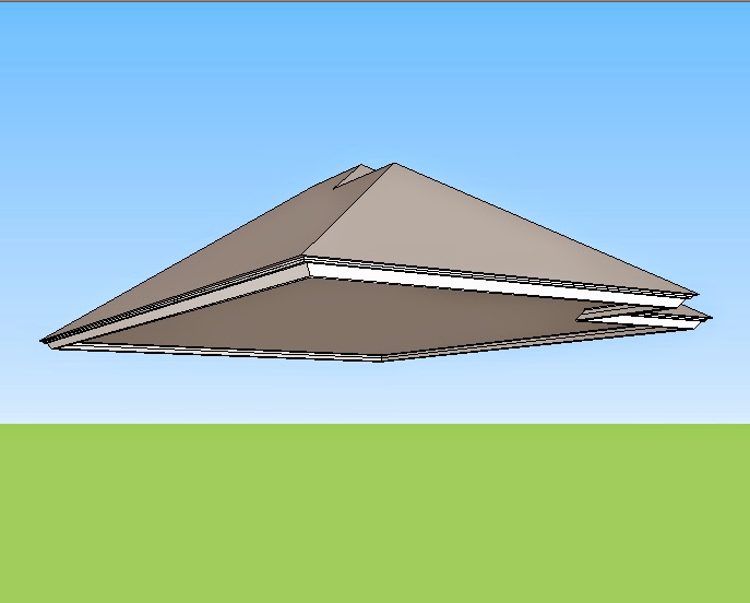 Tutorial membuat lisplank  dan bubungan atap Vray 