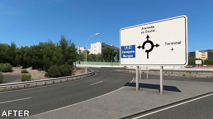 Realistic Signs v1.4 ETS2