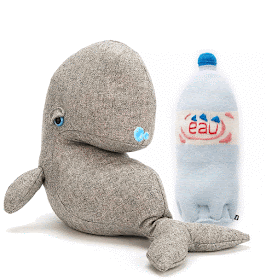 Jellycat whale and Oeuf NYC water bottle Stylish cuddly gift inspiration for all ages