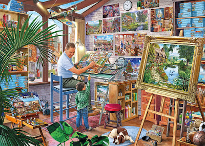 Gibsons Work of Art Jigsaw Puzzle