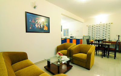 One Bedroom Service Apartments in Bangalore