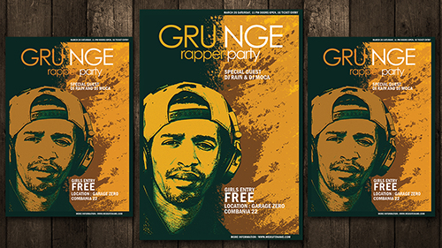 Easy And Simple Make Grunge Style Poster In Photoshop